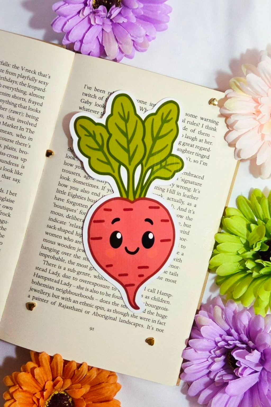 Blush Beet Bookmark