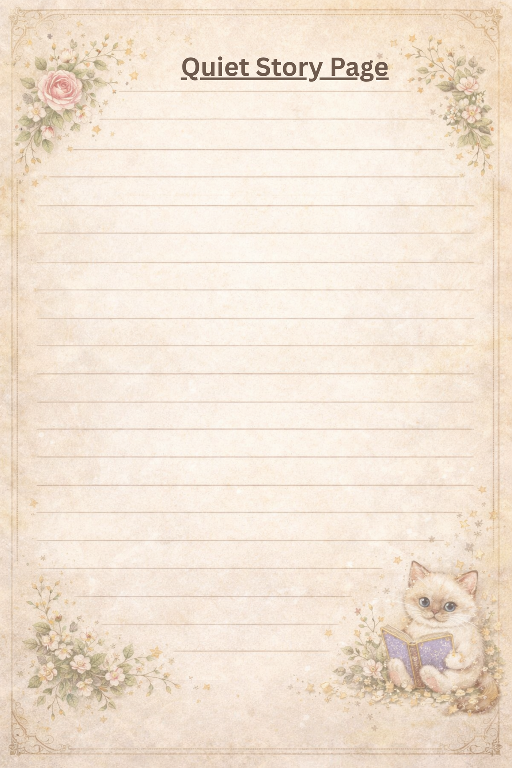 Cats & Gentle Moments Notebook