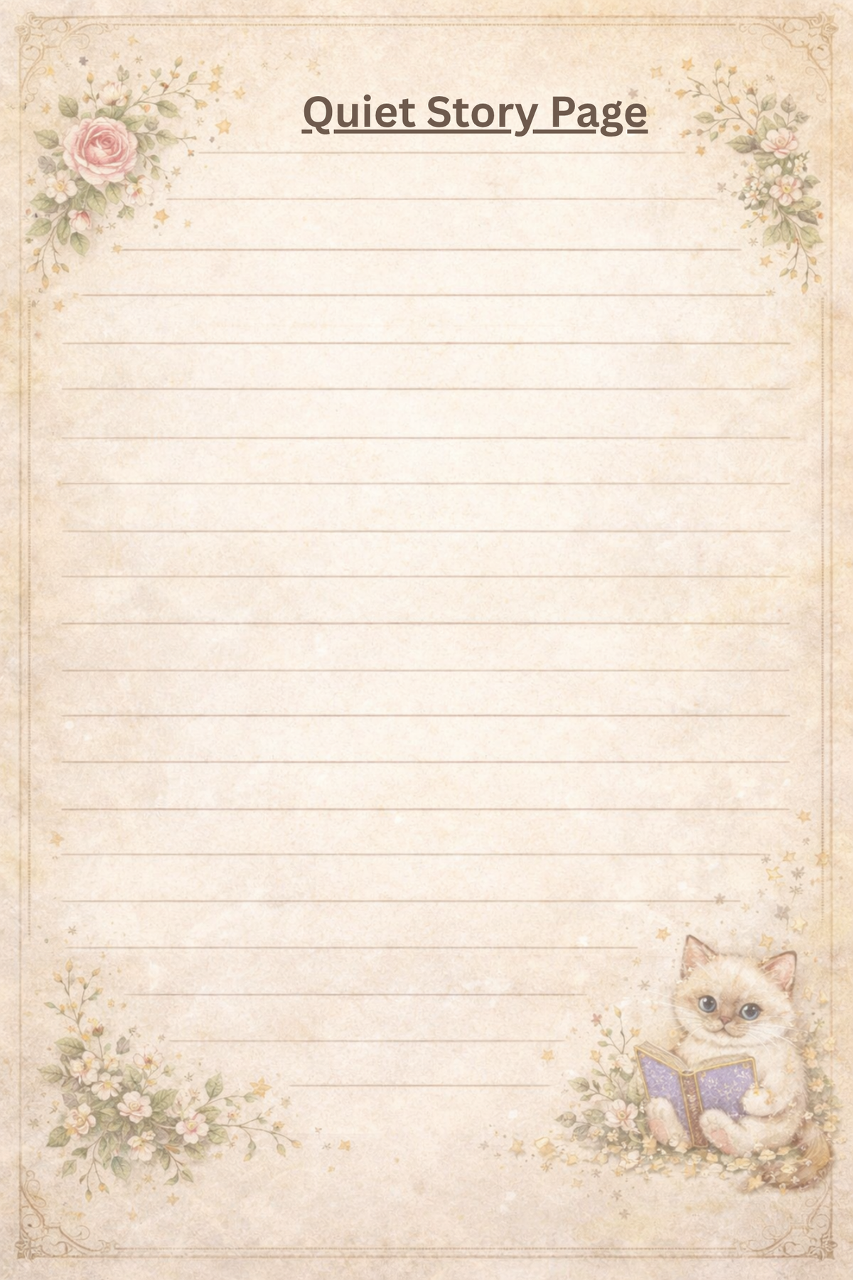 Cats & Gentle Moments Notebook