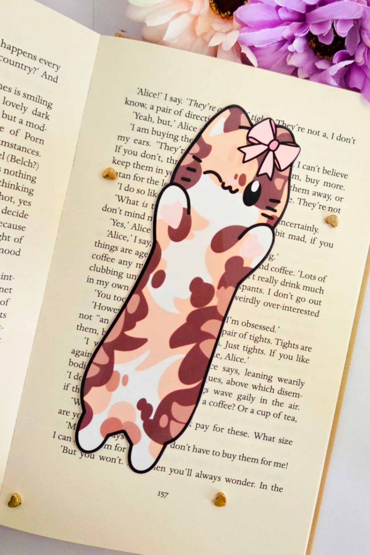 LivLivStar™ Cat Bookmark Bundle pack of 8 bookmark