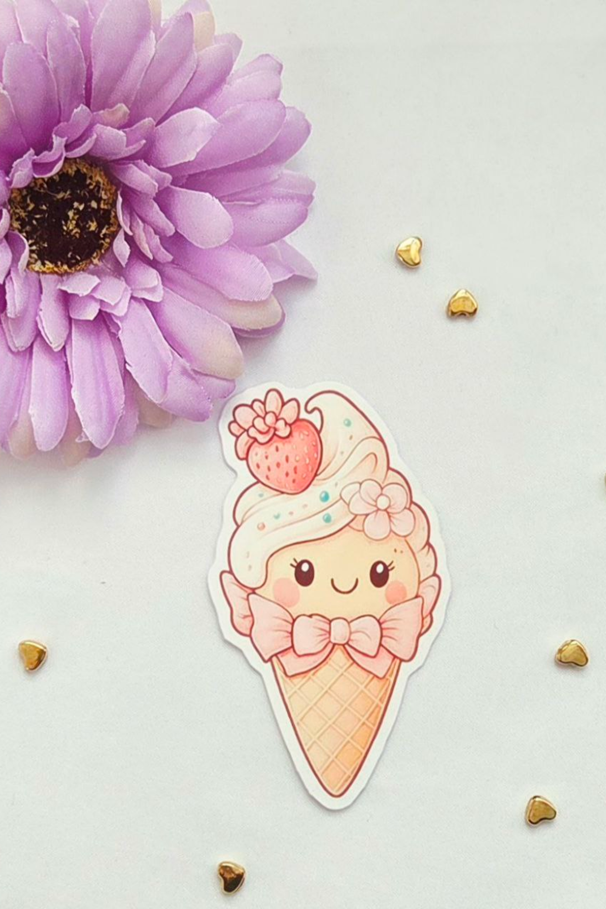 🍰 LivLivStar Sweet Fantasy Dessert Collection - Pack of 17 Stickers