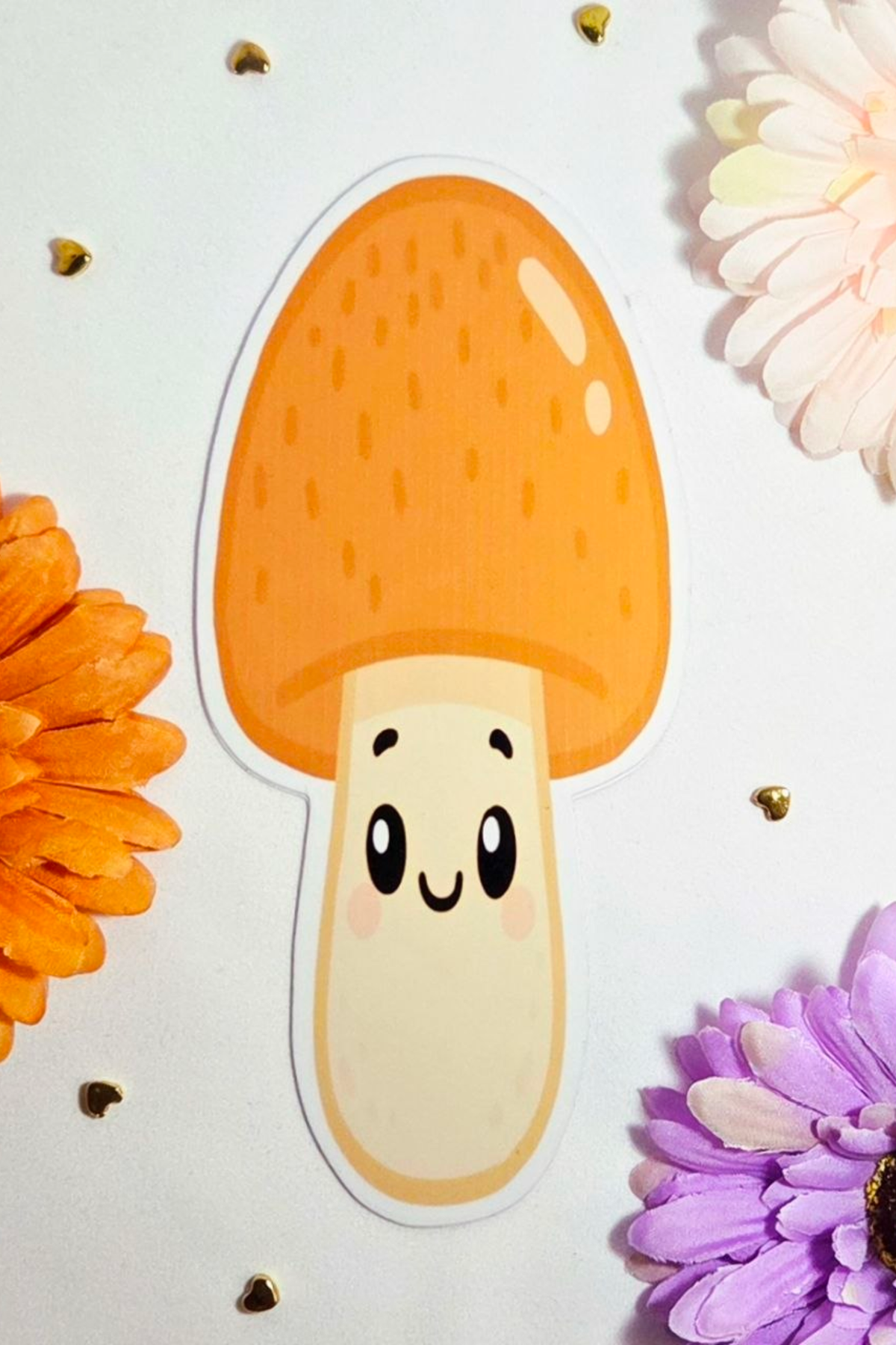 Cozy Cap Mushroom Bookmark