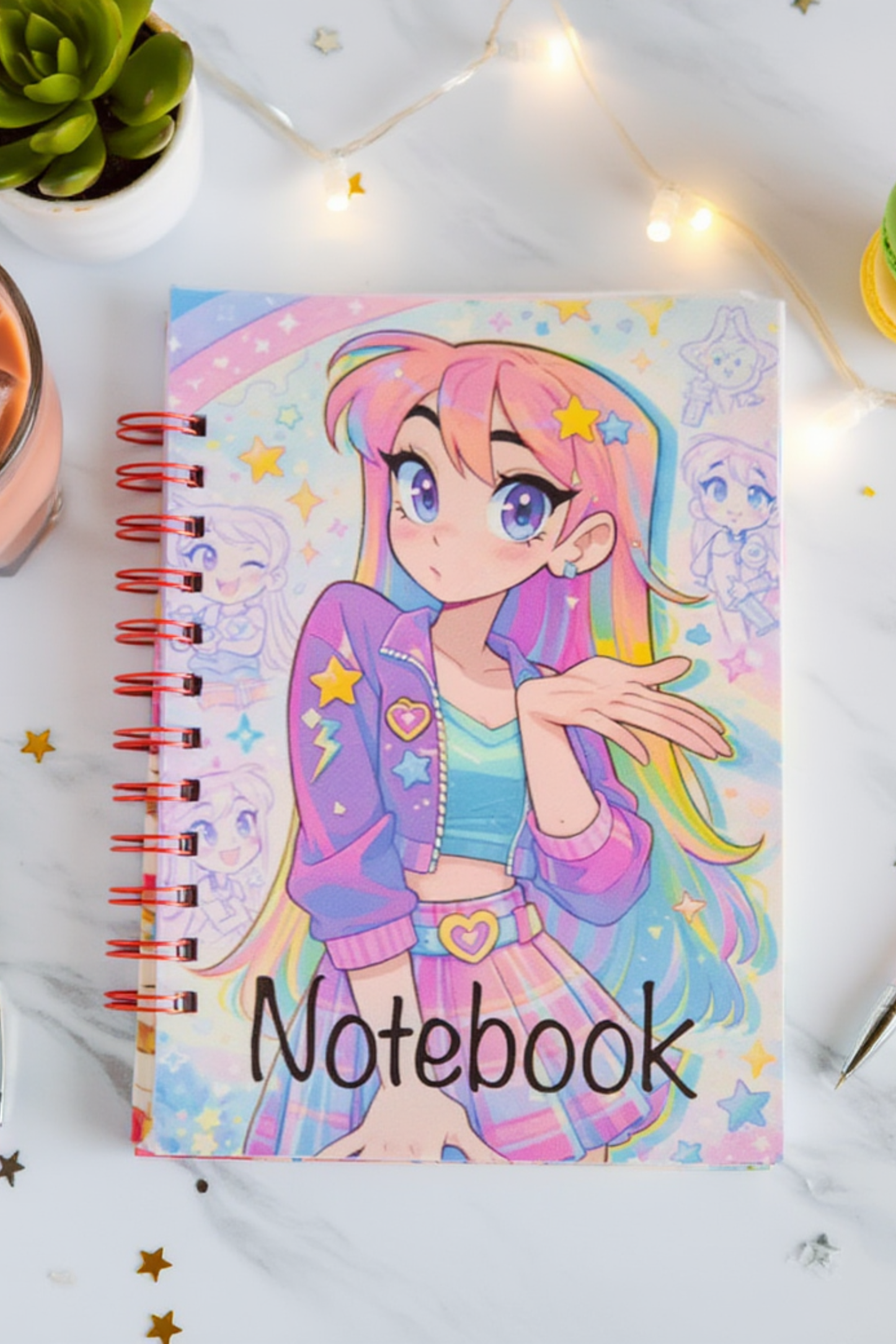 Star Dream Notebook – Pastel A5 Notebook
