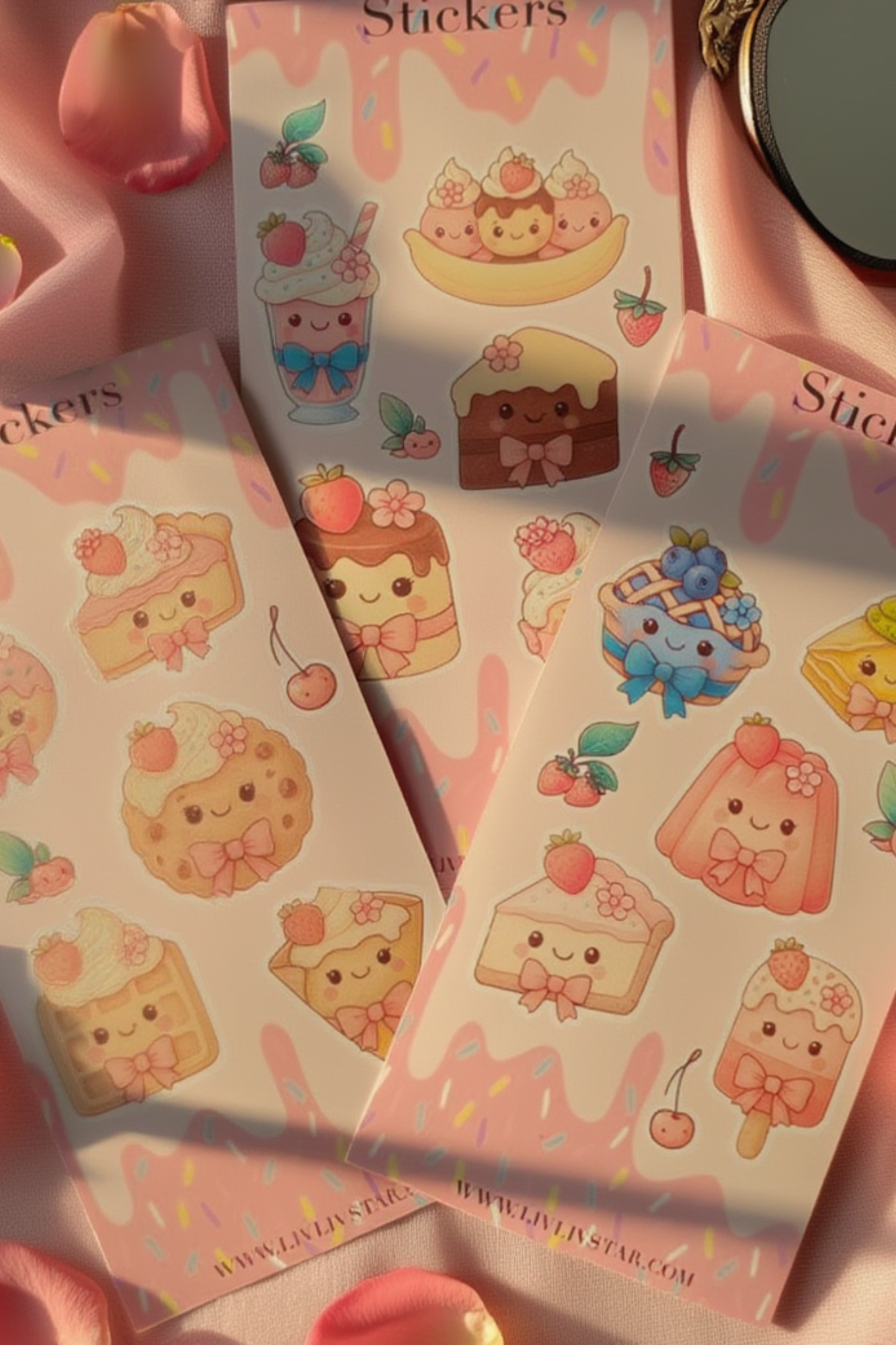Dessert Dreams Sticker Sheets – Matte Waterproof Edition