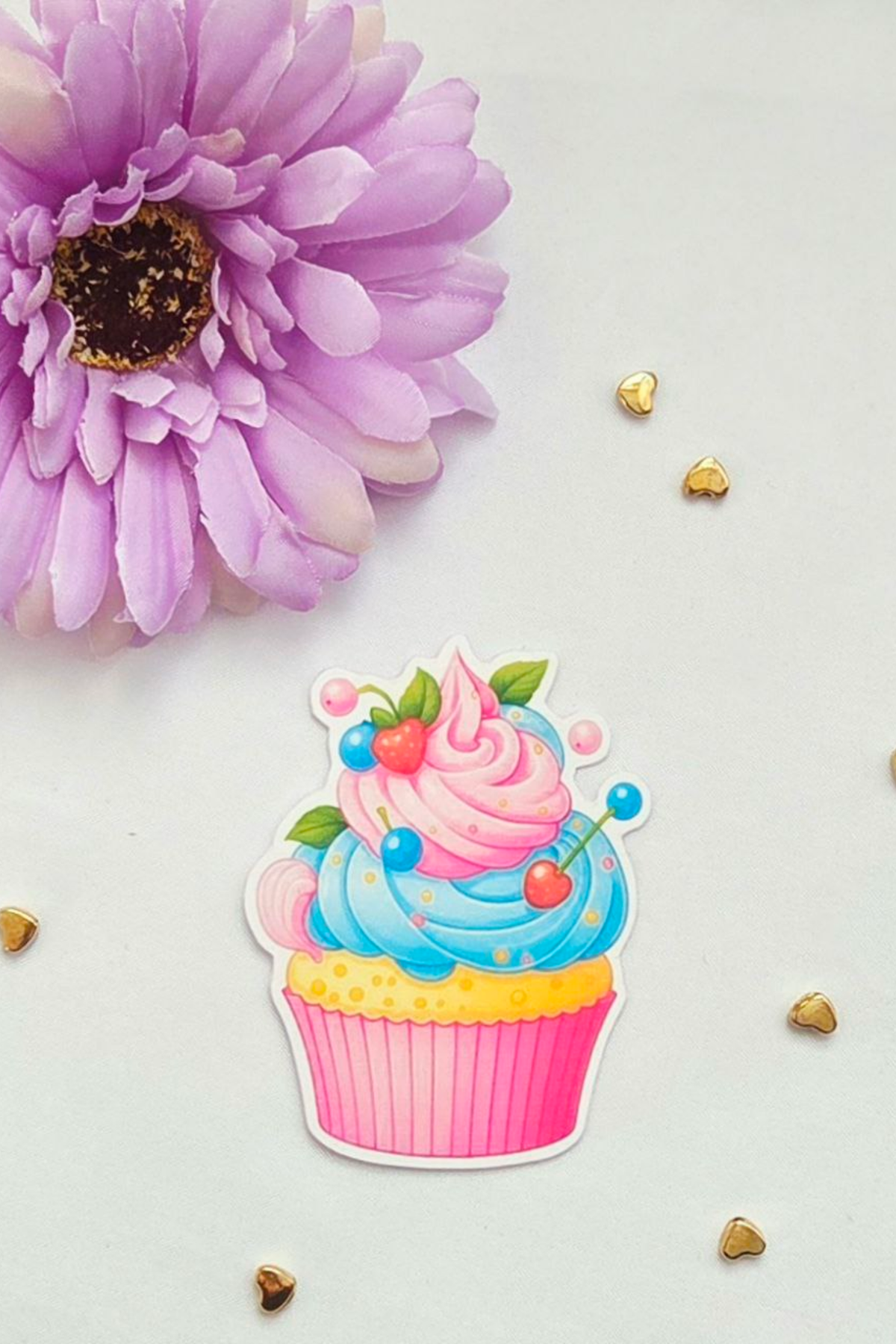 🍰 LivLivStar Sweet Fantasy Dessert Collection - Pack of 17 Stickers