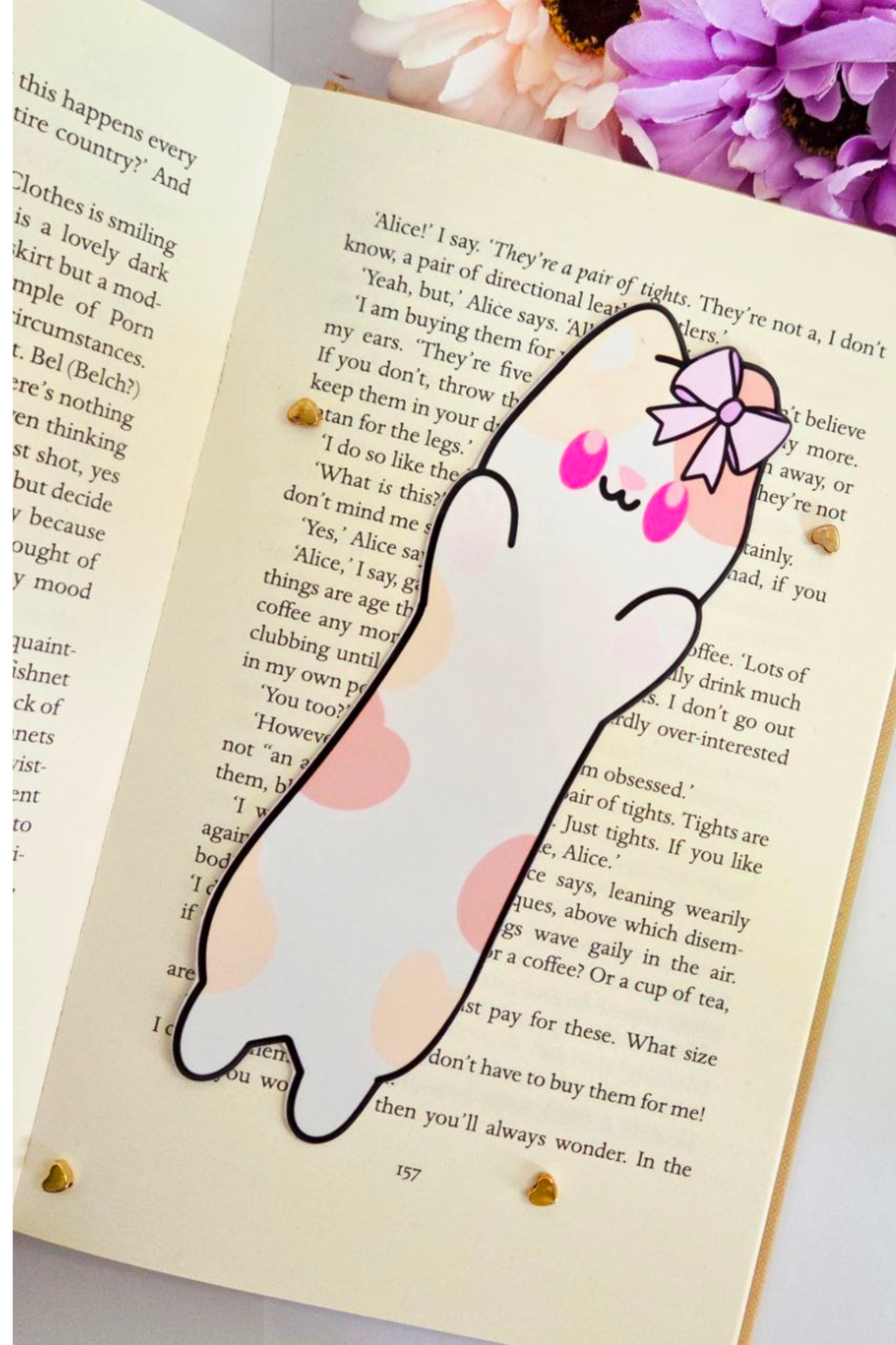 LivLivStar™ Cat Bookmark Bundle pack of 8 bookmark