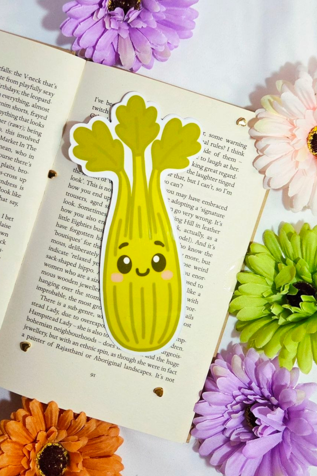 Sunny Celery Bookmark