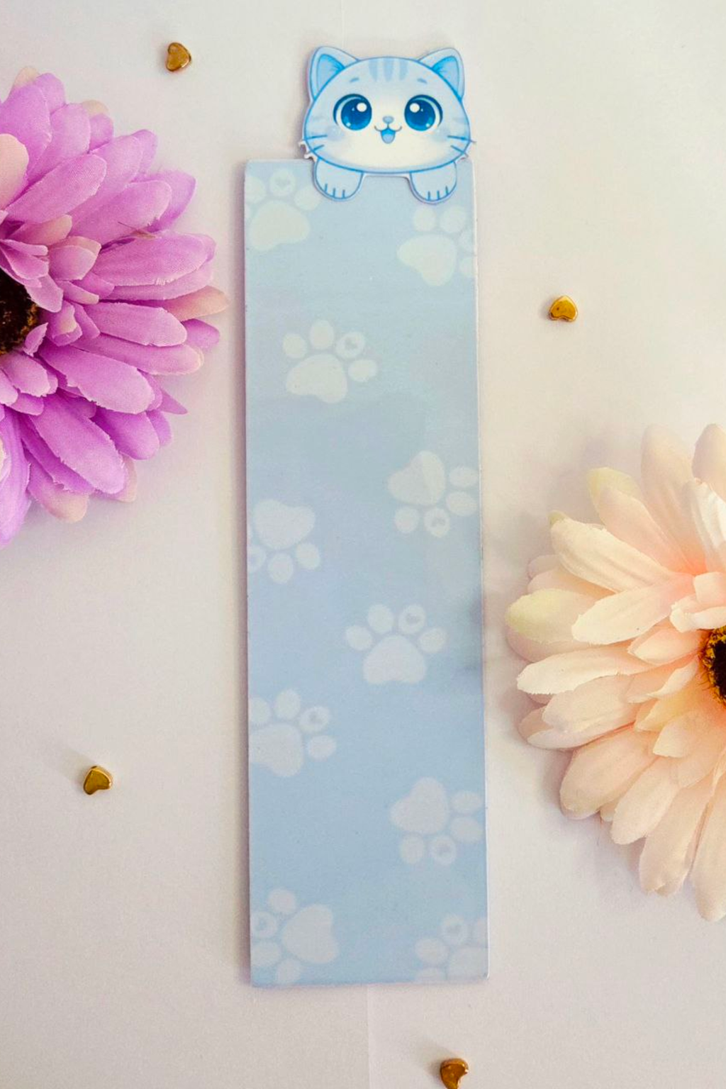 3D Effect Sky Paw Bookmark