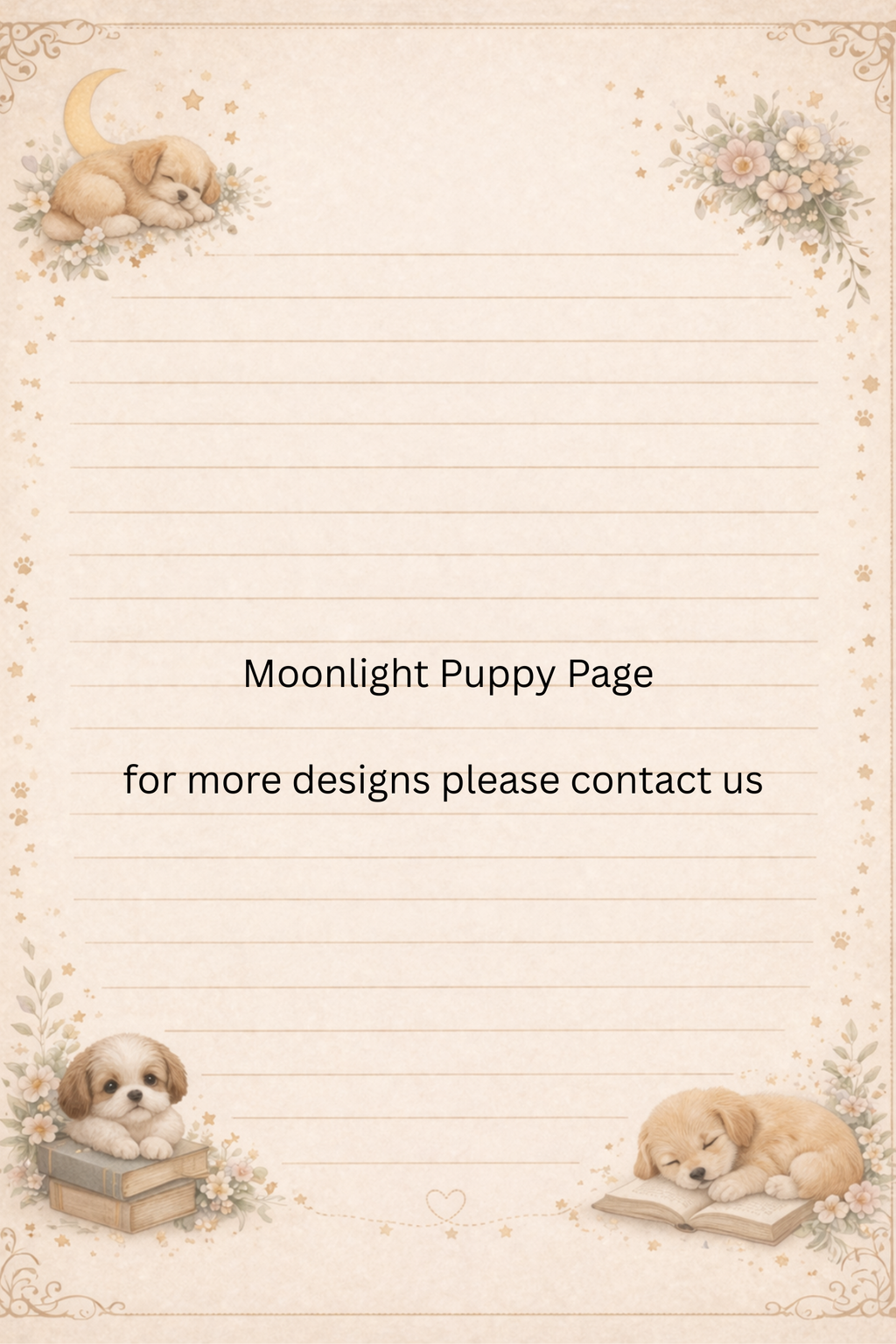 Dogs & Gentle Moments Notebook