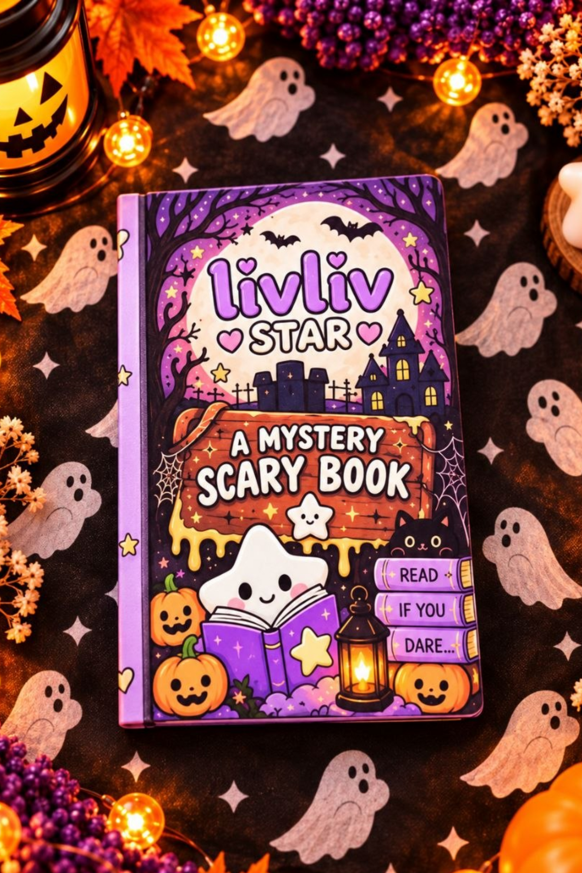 LivLivStar Halloween mystery scary book