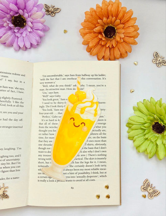 Kawaii Mango Shake Bookmark