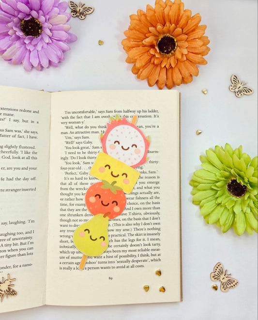 Tropical Fruit Skewer Bookmark