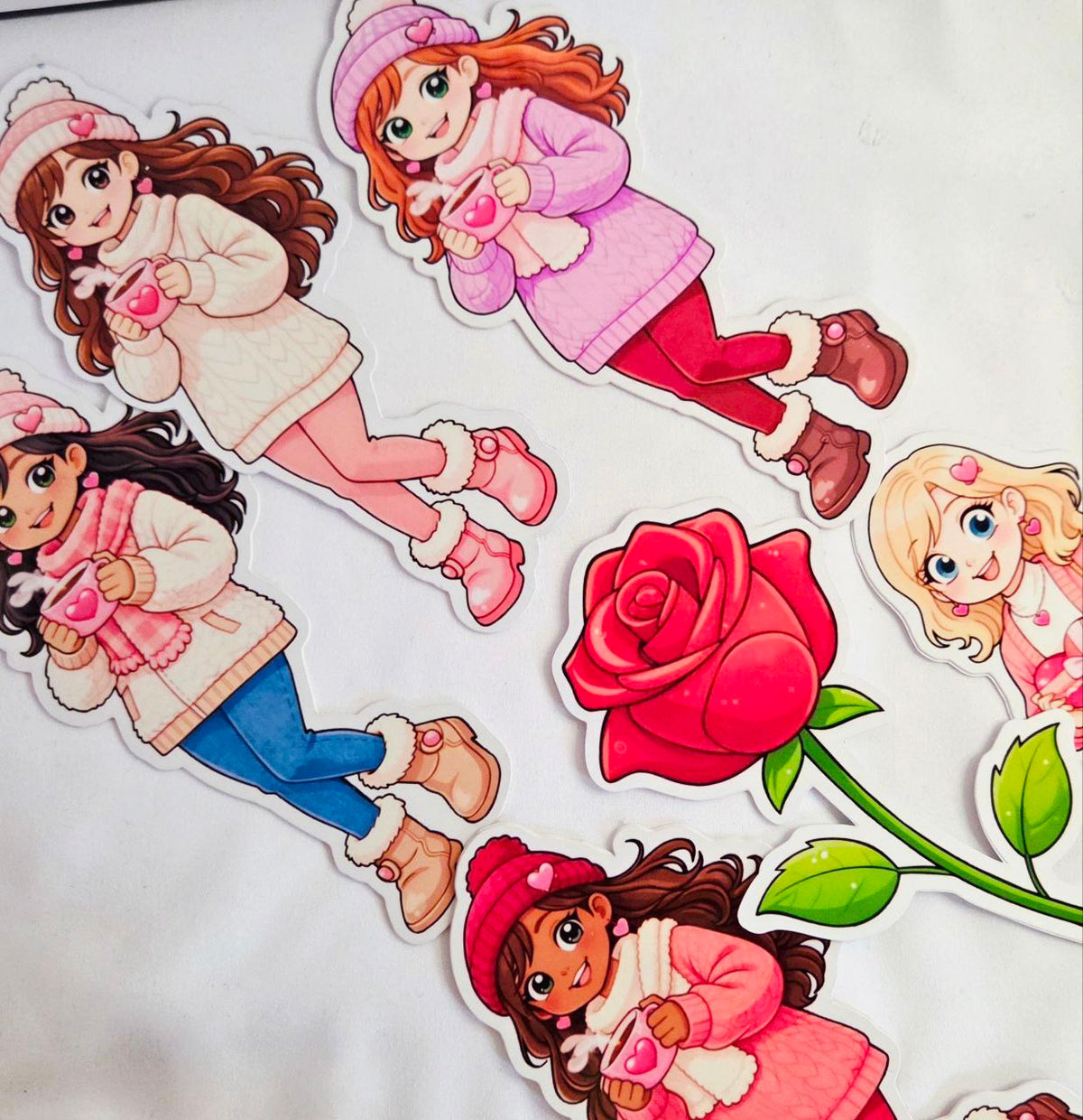 Crimson Rose Promise Bookmark