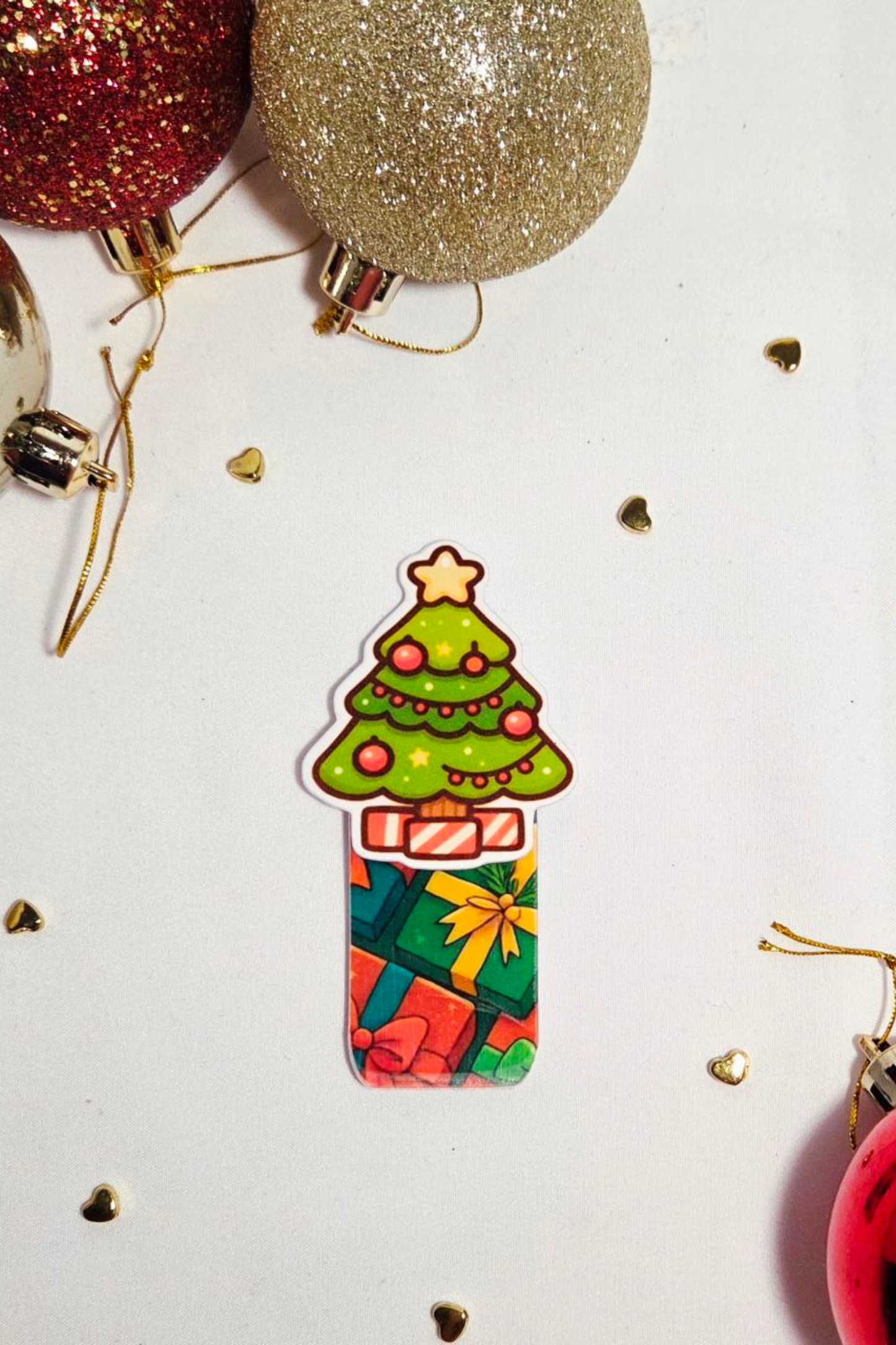 Christmas Tree Magnetic Bookmark